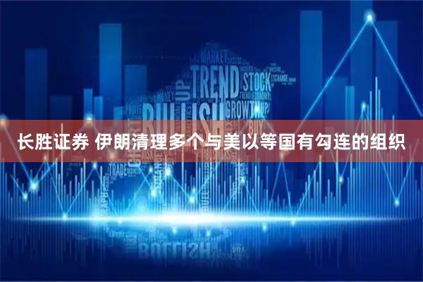 长胜证券 伊朗清理多个与美以等国有勾连的组织