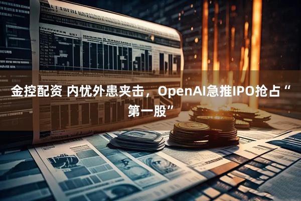 金控配资 内忧外患夹击，OpenAI急推IPO抢占“第一股”