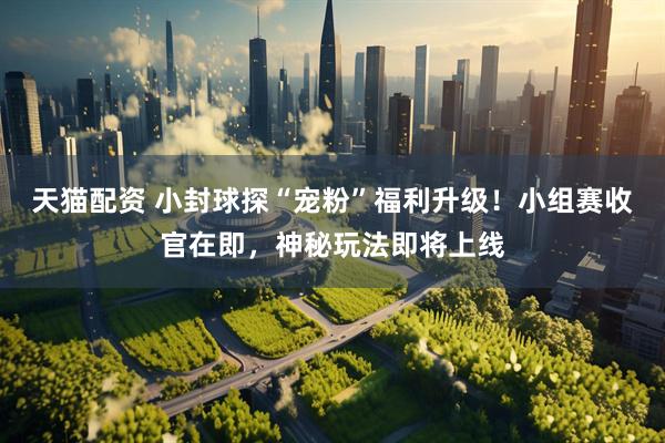 天猫配资 小封球探“宠粉”福利升级！小组赛收官在即，神秘玩法即将上线
