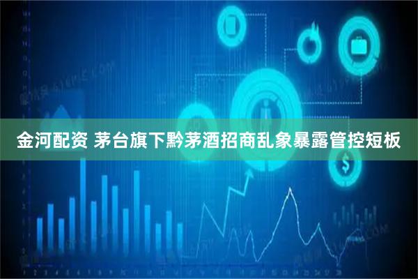 金河配资 茅台旗下黔茅酒招商乱象暴露管控短板