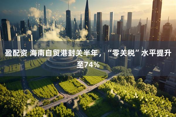 盈配资 海南自贸港封关半年，“零关税”水平提升至74%