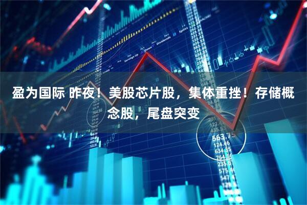 盈为国际 昨夜！美股芯片股，集体重挫！存储概念股，尾盘突变